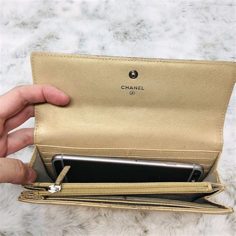 porta penne chanel|genuine Chanel wallet.